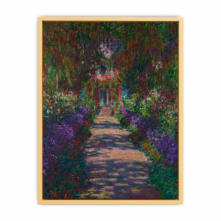 A Pathway in Monet's Garden in Giverny