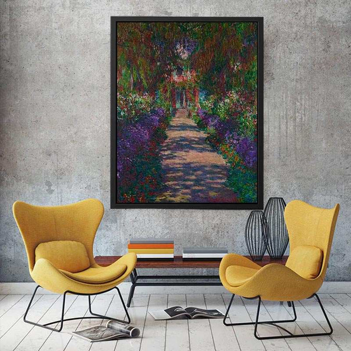 A Pathway in Monet's Garden in Giverny