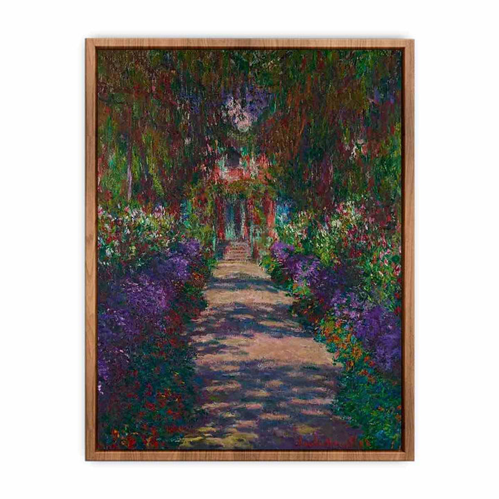 A Pathway in Monet's Garden in Giverny