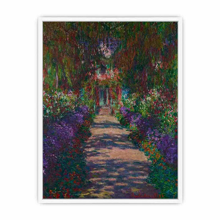 A Pathway in Monet's Garden in Giverny