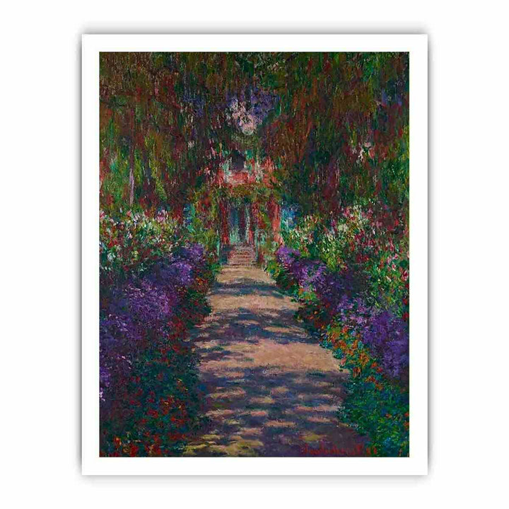 A Pathway in Monet's Garden in Giverny