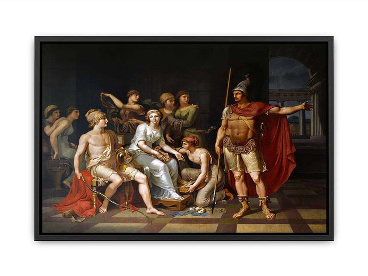 Hector Admonishes Paris  and Exhorts Him to Go to War