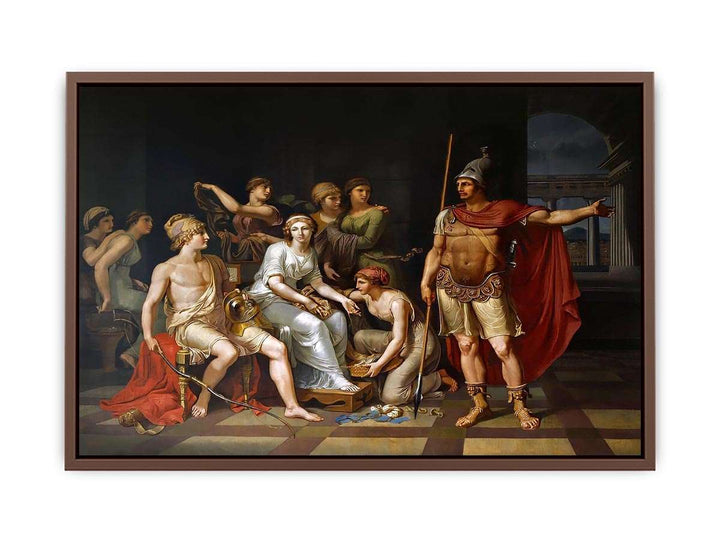 Hector Admonishes Paris  and Exhorts Him to Go to War