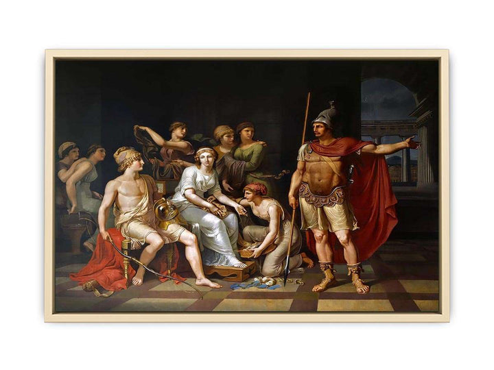 Hector Admonishes Paris  and Exhorts Him to Go to War