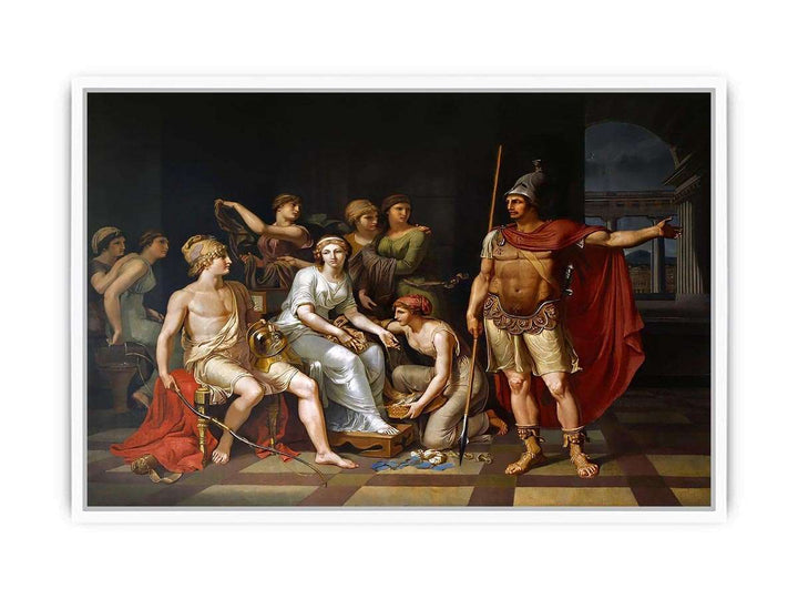 Hector Admonishes Paris  and Exhorts Him to Go to War