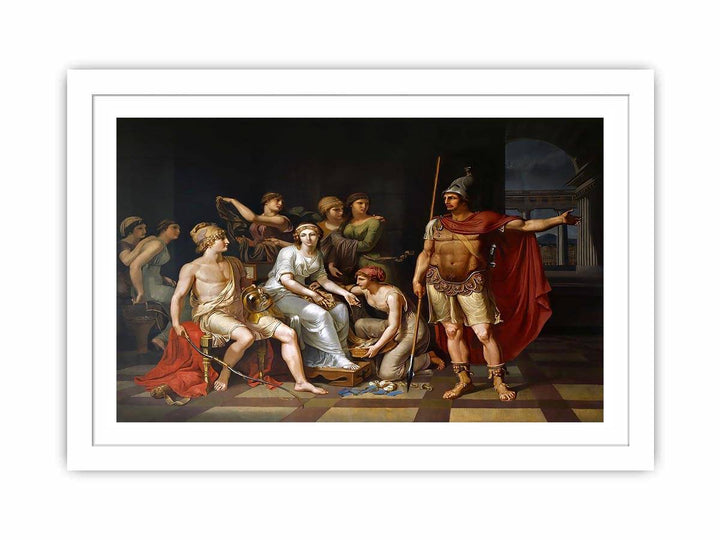 Hector Admonishes Paris  and Exhorts Him to Go to War