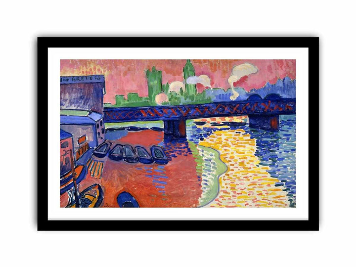 Charing Cross Bridge, London  by André Derain.