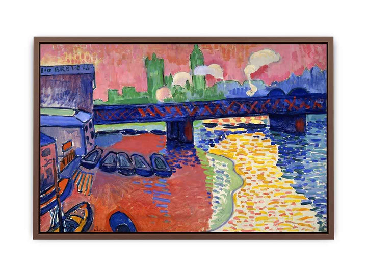 Charing Cross Bridge, London  by André Derain.