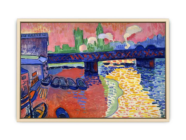 Charing Cross Bridge, London  by André Derain.