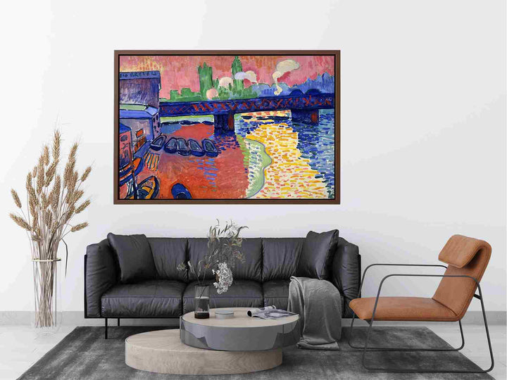 Charing Cross Bridge, London  by André Derain.