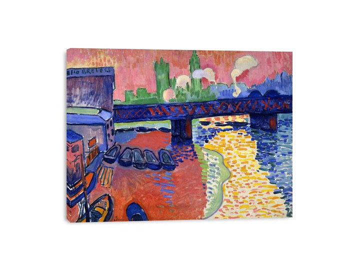 Charing Cross Bridge, London  by André Derain.
