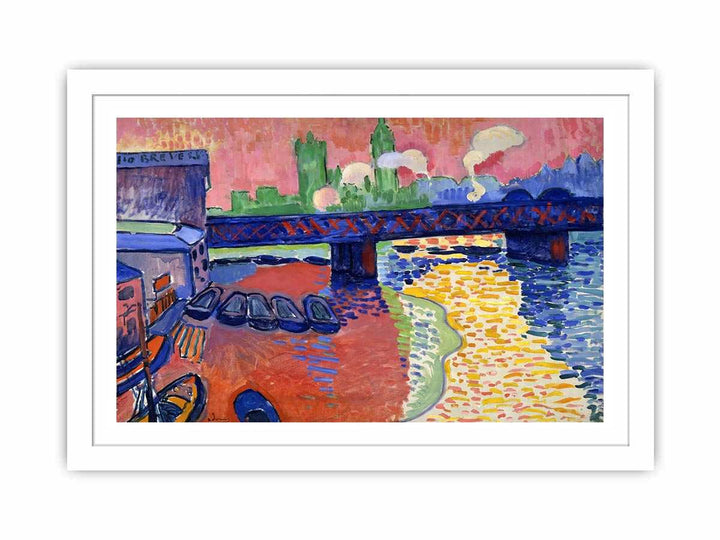 Charing Cross Bridge, London  by André Derain.