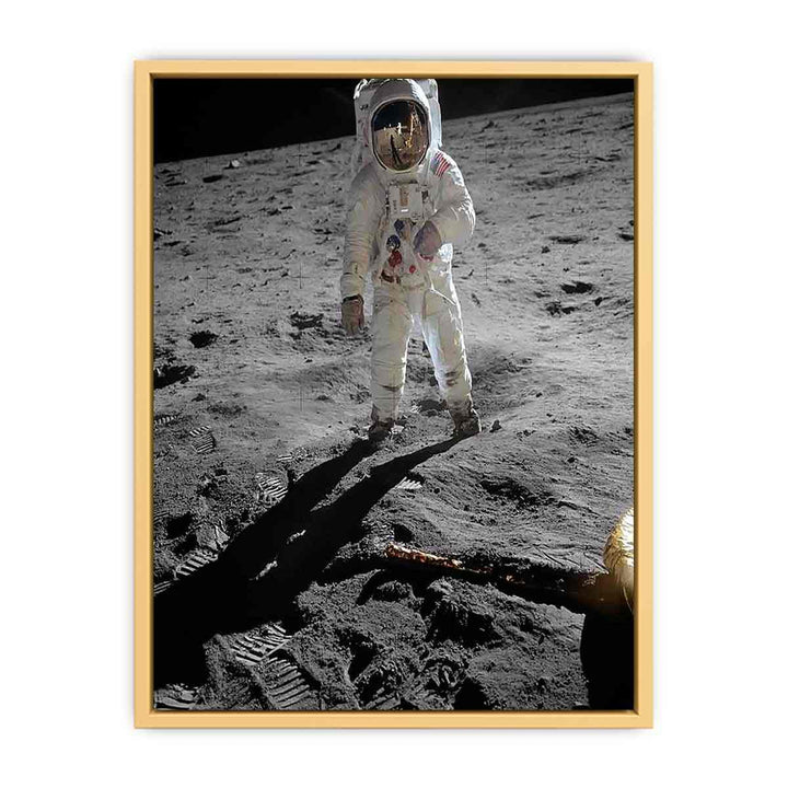 Astronaut Walk on Moon