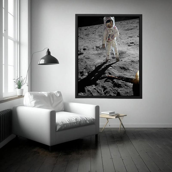 Astronaut Walk on Moon