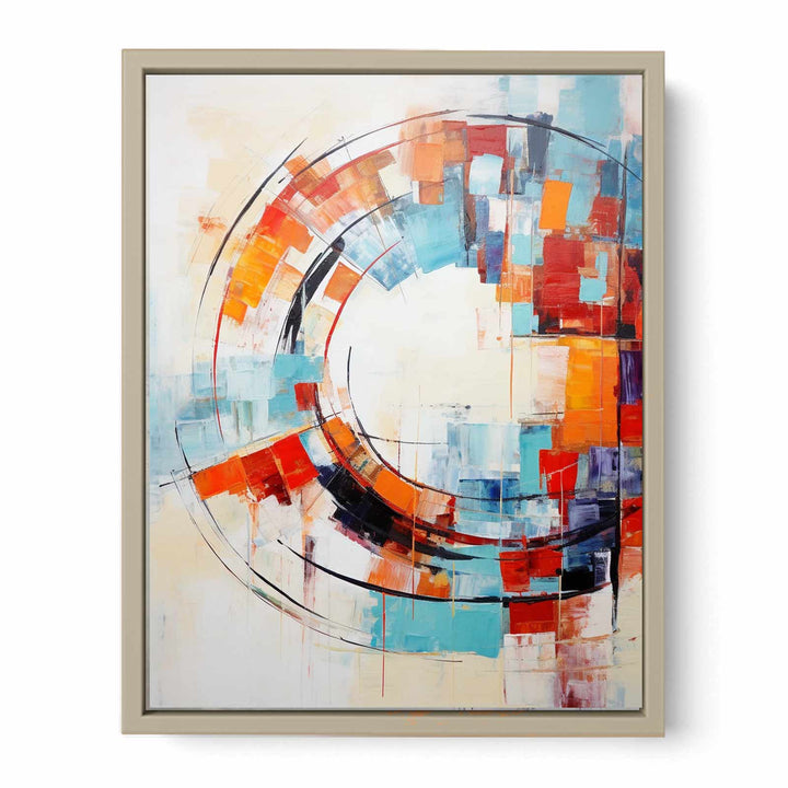 Circle Abstract Painting