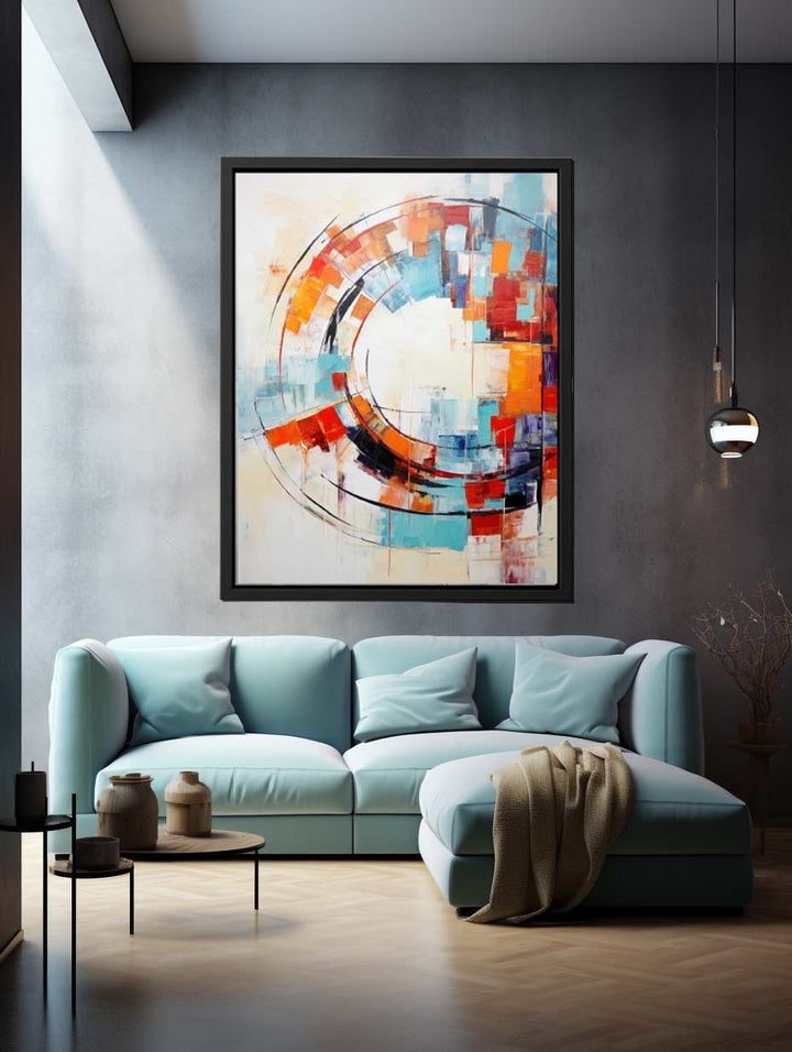Circle Abstract Painting