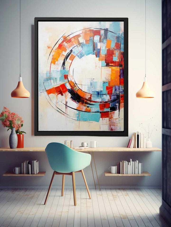 Circle Abstract Painting