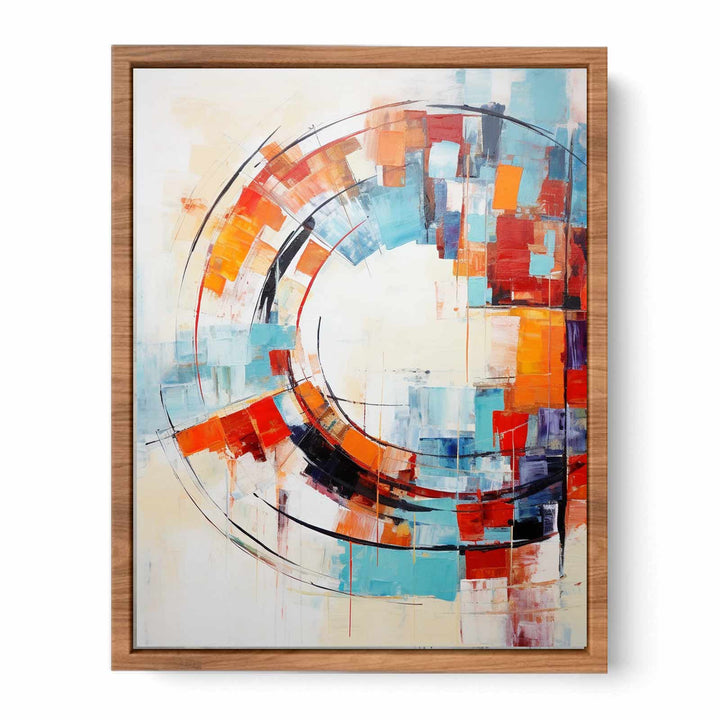 Circle Abstract Painting
