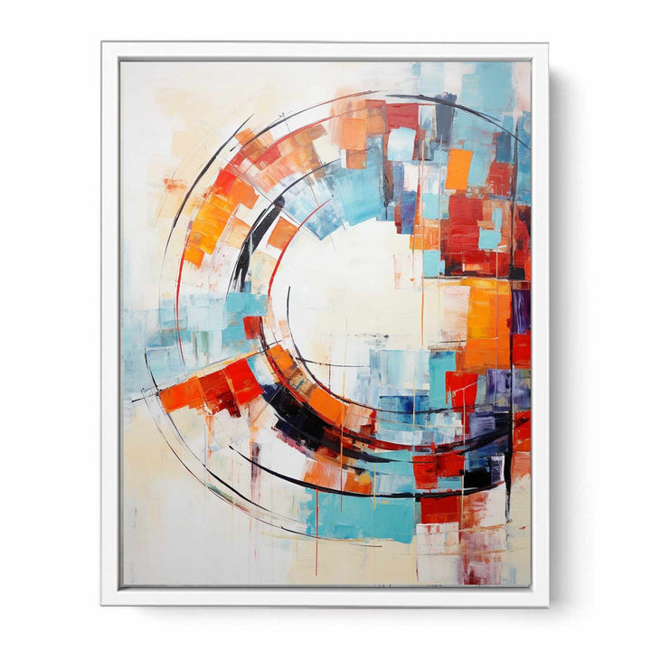 Circle Abstract Painting