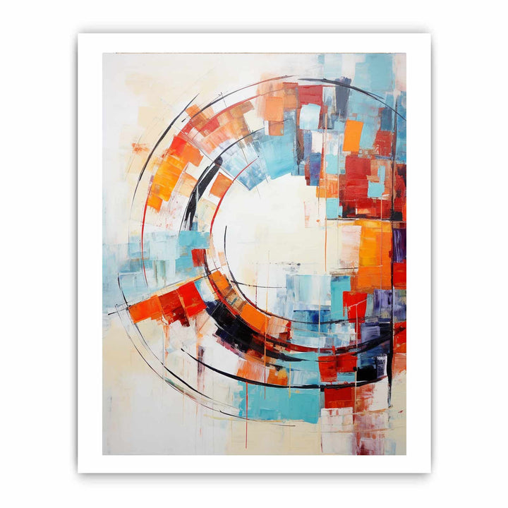 Circle Abstract Painting