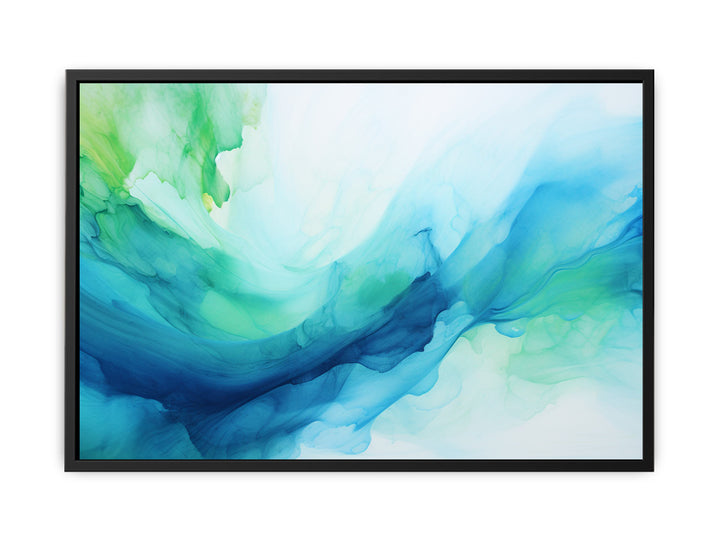 Blue And Green Abstract Painting