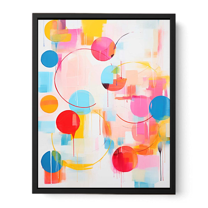 Abstract Mix Color Painting