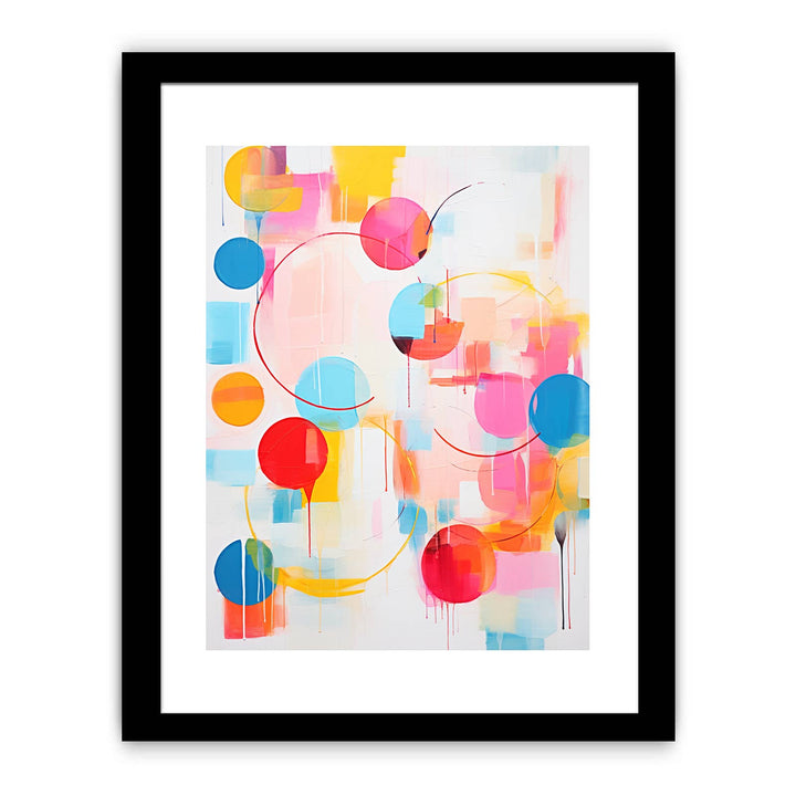 Abstract Mix Color Painting