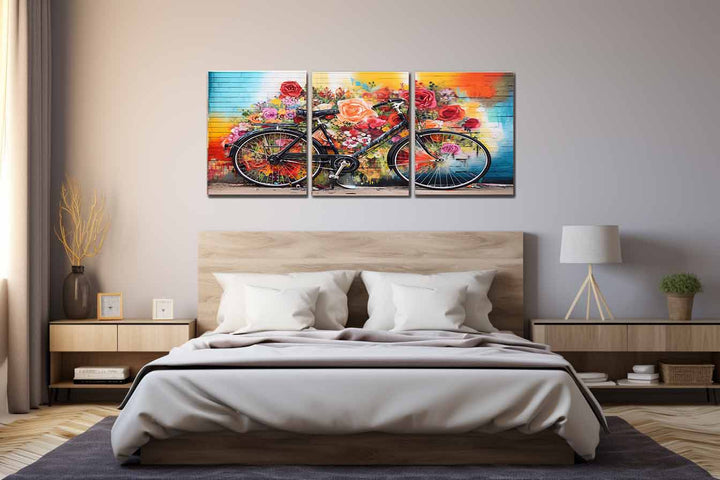 Bicycle Art Painting  