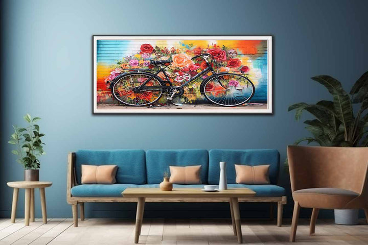 Bicycle Art Painting  