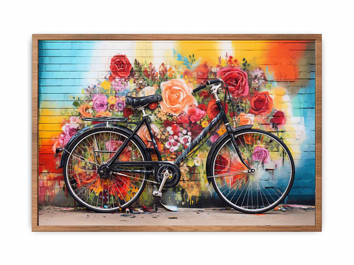 Bicycle Art Painting  
