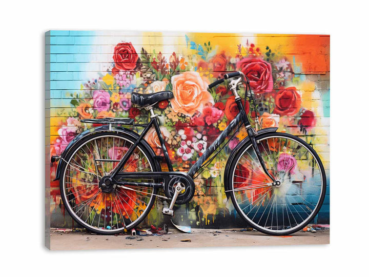 Bicycle Art Painting  
