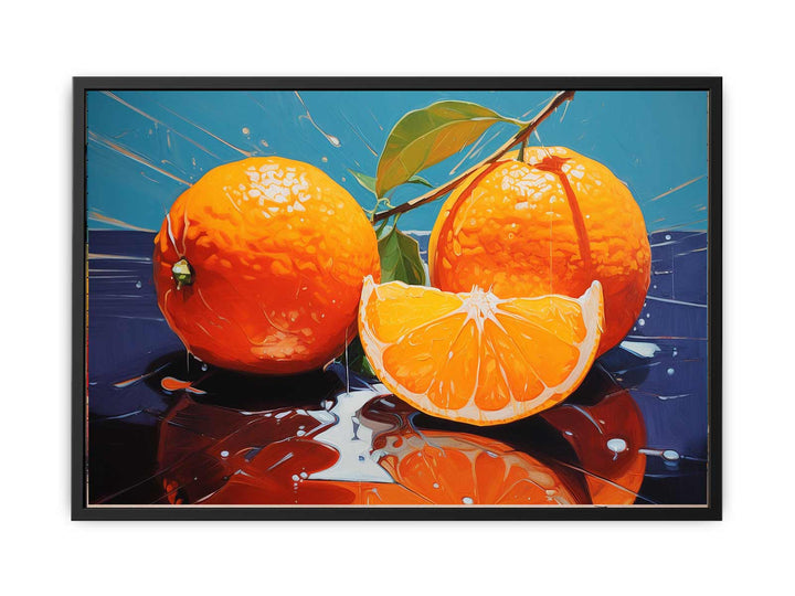 Orange Art Painting  
