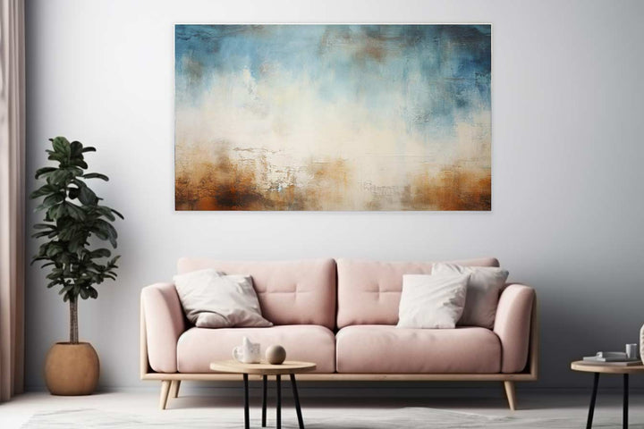  Blue Brown Art Painting  