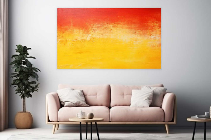 Red Yellow Painting  