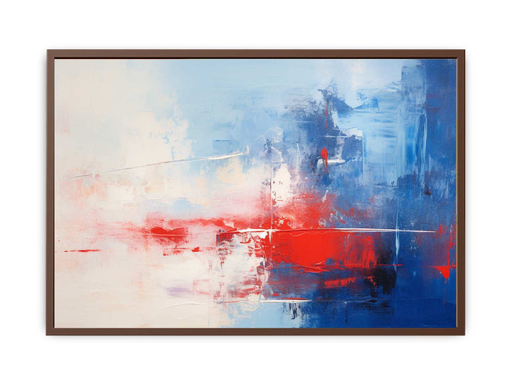 Blue Red Painting