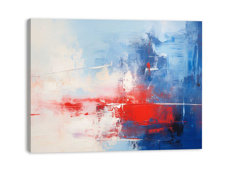 Blue Red Painting
