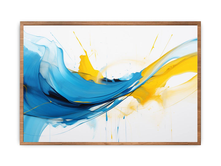 Yellow Blue Painting  