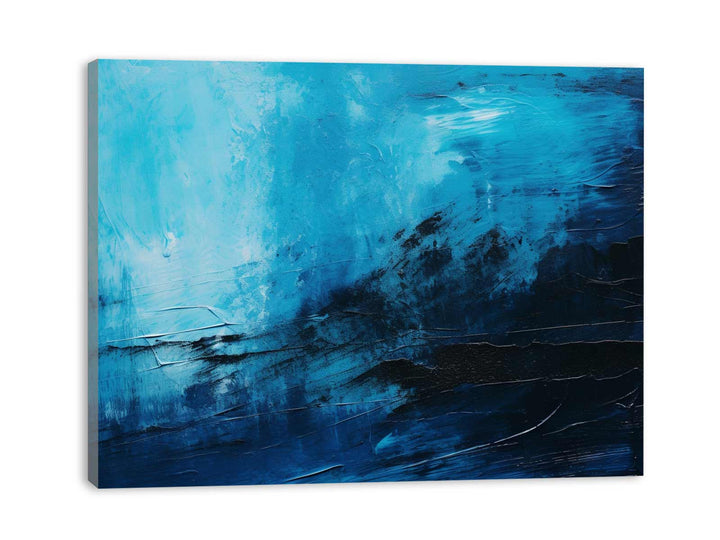 Black Blue Painting  
