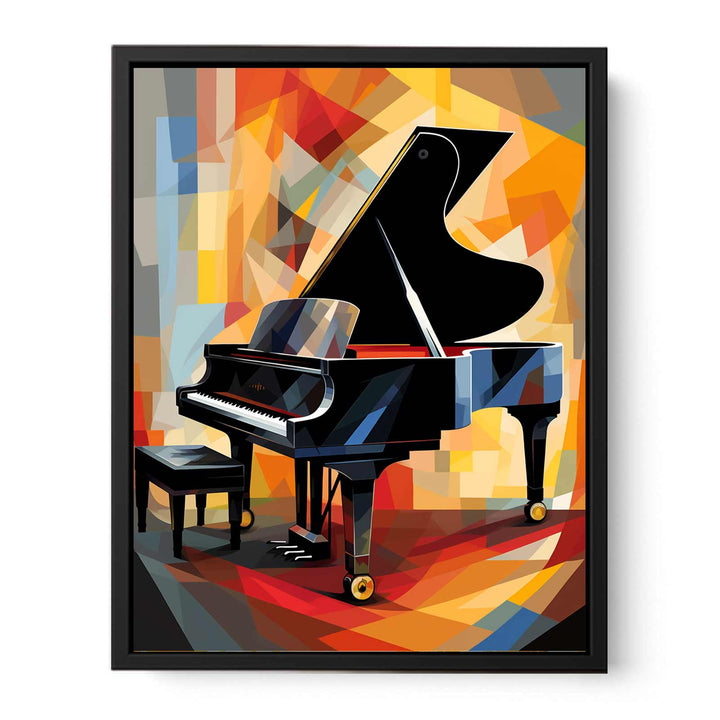 Piano Modern Art Painting