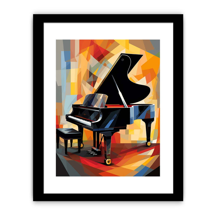 Piano Modern Art Painting
