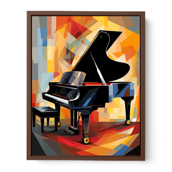 Piano Modern Art Painting