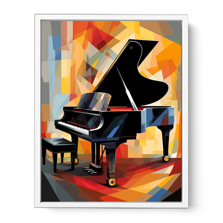 Piano Modern Art Painting
