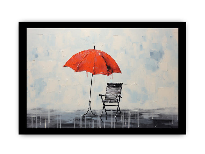Umbrella Chair Modern Art Painting