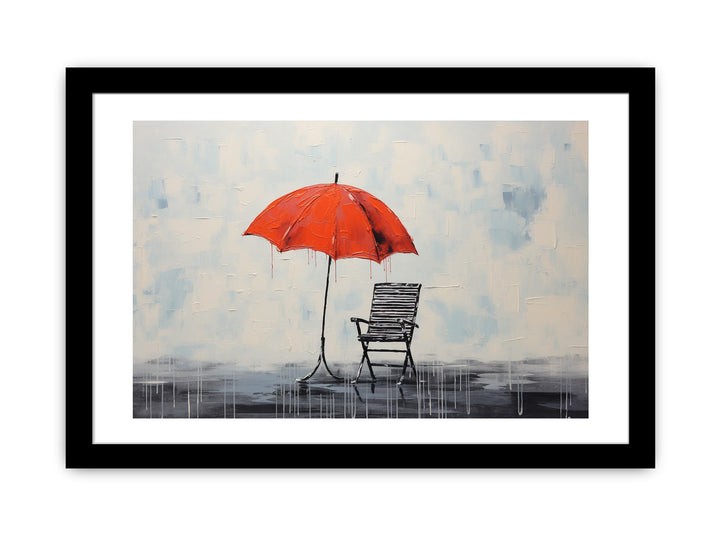 Umbrella Chair Modern Art Painting
