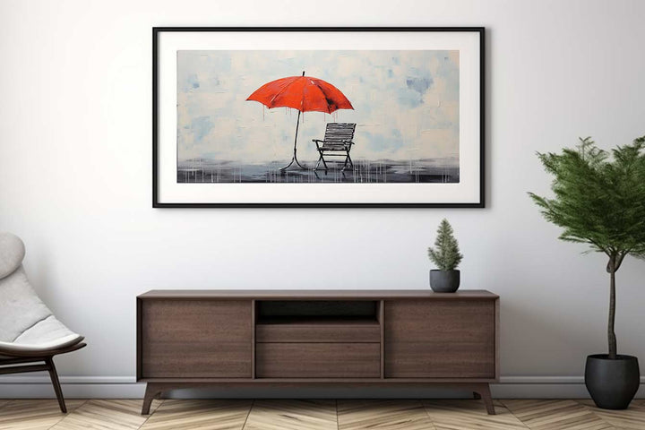 Umbrella Chair Modern Art Painting