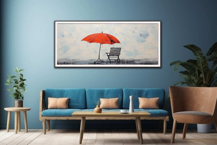 Umbrella Chair Modern Art Painting