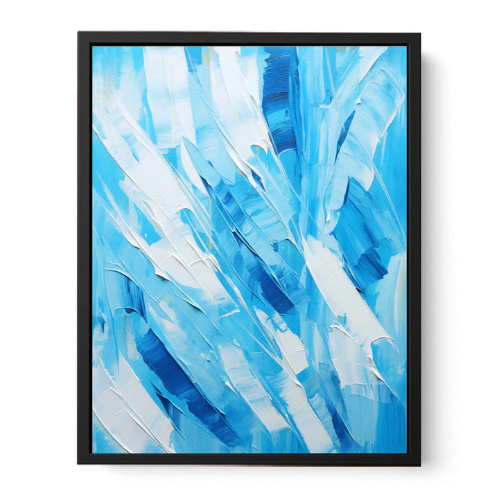 Abstract Blue Painting