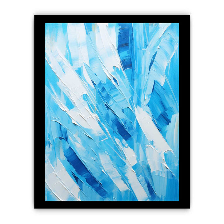 Abstract Blue Painting