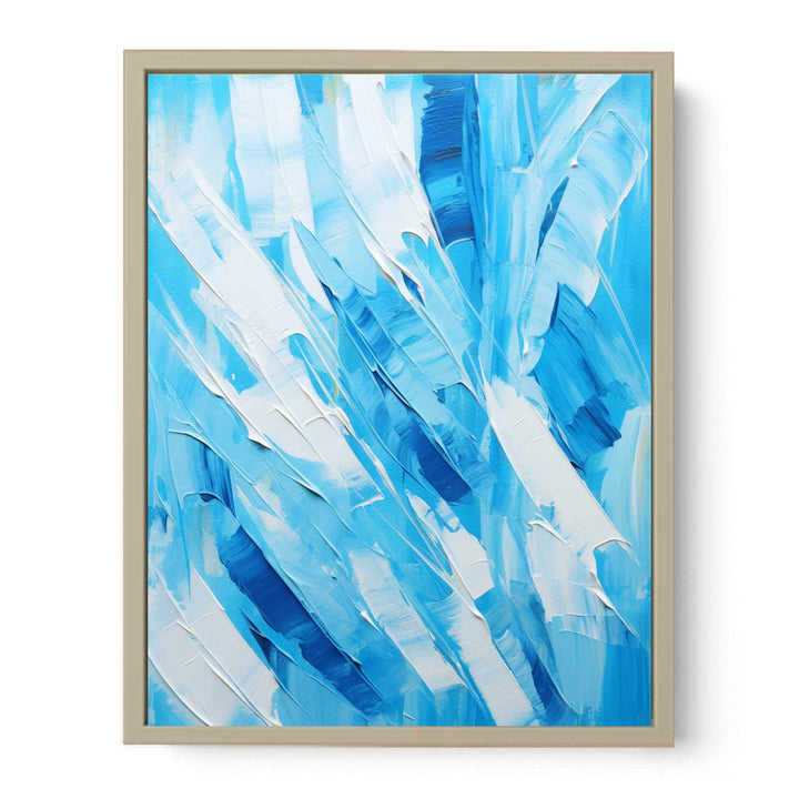 Abstract Blue Painting