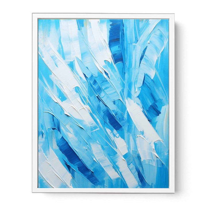 Abstract Blue Painting